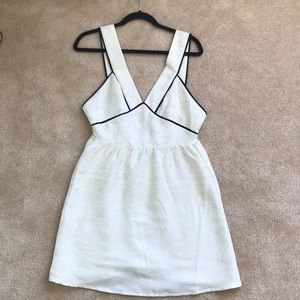 White and Black dress